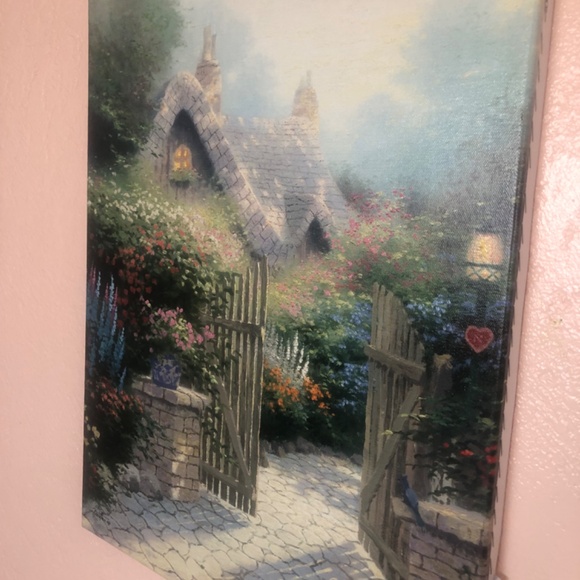 Limited Edition Thomas Kinkade Painting - Picture 4 of 4